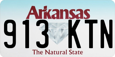 AR license plate 913KTN