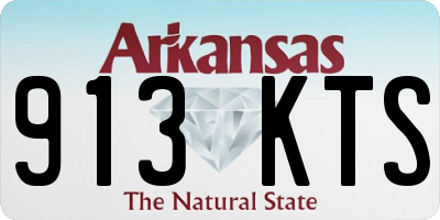 AR license plate 913KTS