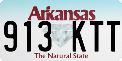 AR license plate 913KTT