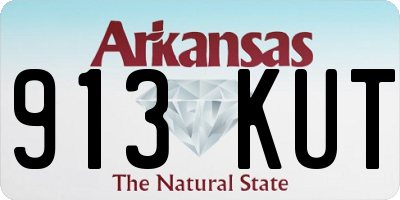 AR license plate 913KUT