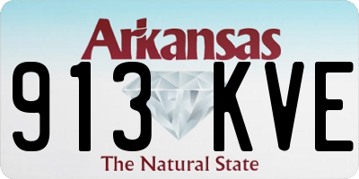 AR license plate 913KVE
