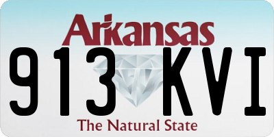 AR license plate 913KVI