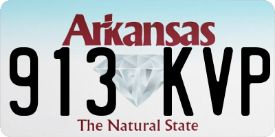 AR license plate 913KVP