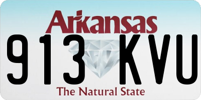 AR license plate 913KVU