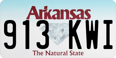 AR license plate 913KWI