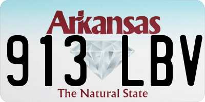 AR license plate 913LBV