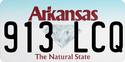 AR license plate 913LCQ