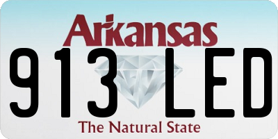 AR license plate 913LED