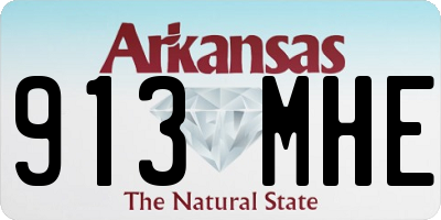 AR license plate 913MHE