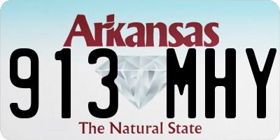 AR license plate 913MHY