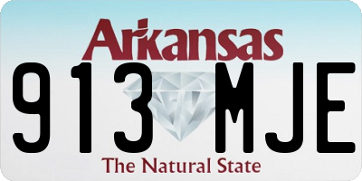 AR license plate 913MJE
