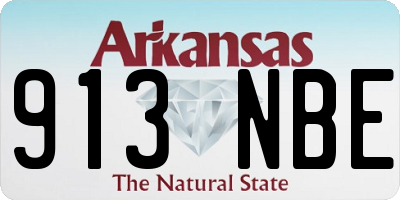 AR license plate 913NBE