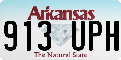 AR license plate 913UPH