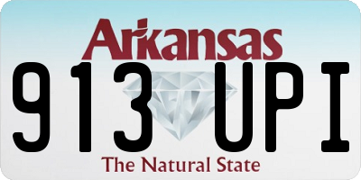 AR license plate 913UPI