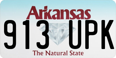 AR license plate 913UPK