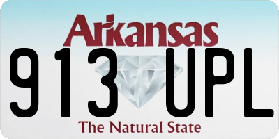 AR license plate 913UPL