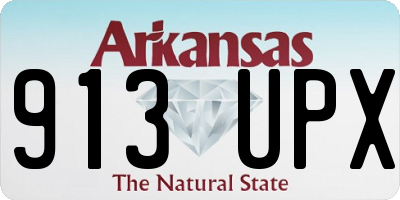 AR license plate 913UPX