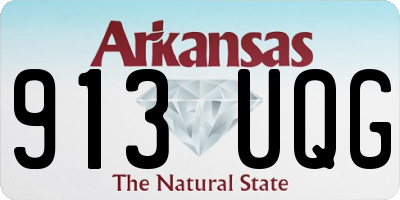 AR license plate 913UQG