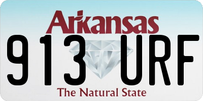 AR license plate 913URF