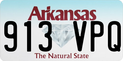 AR license plate 913VPQ