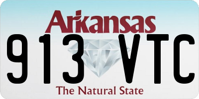 AR license plate 913VTC