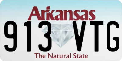 AR license plate 913VTG