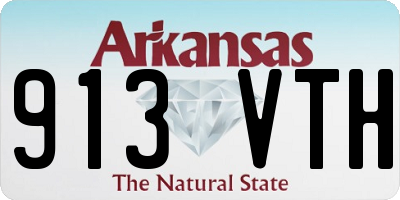 AR license plate 913VTH