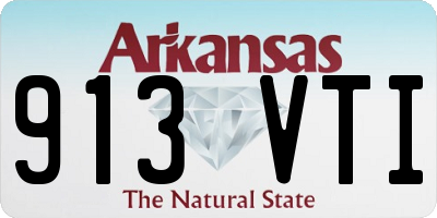 AR license plate 913VTI