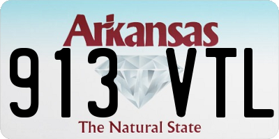 AR license plate 913VTL