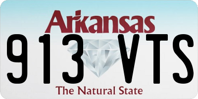 AR license plate 913VTS