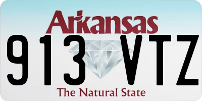 AR license plate 913VTZ