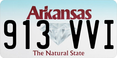AR license plate 913VVI
