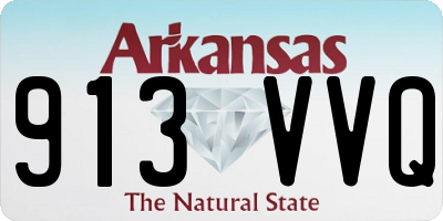 AR license plate 913VVQ