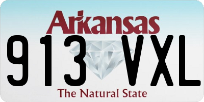 AR license plate 913VXL