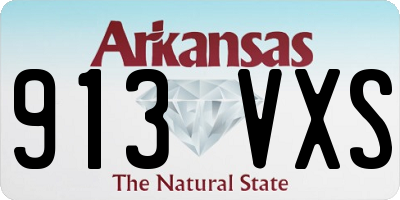 AR license plate 913VXS