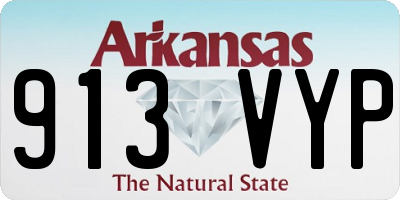 AR license plate 913VYP