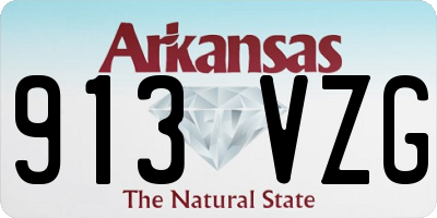 AR license plate 913VZG