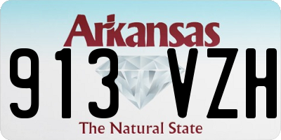 AR license plate 913VZH