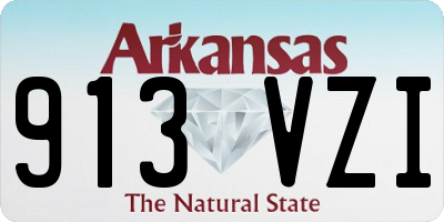 AR license plate 913VZI