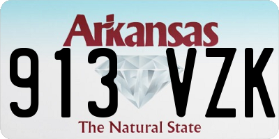 AR license plate 913VZK