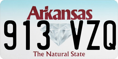 AR license plate 913VZQ