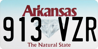 AR license plate 913VZR