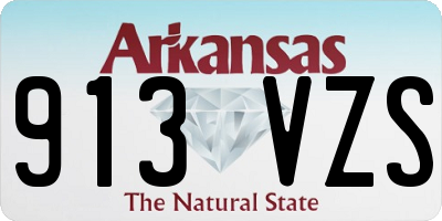 AR license plate 913VZS