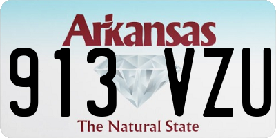 AR license plate 913VZU