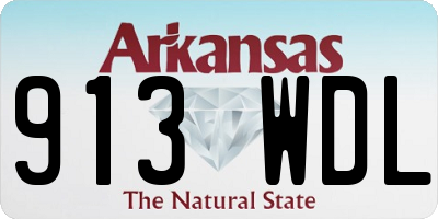 AR license plate 913WDL