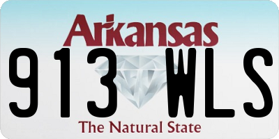 AR license plate 913WLS