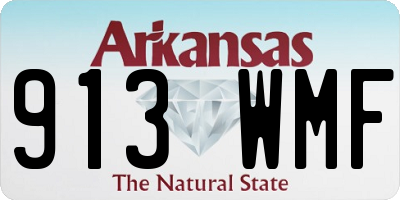 AR license plate 913WMF