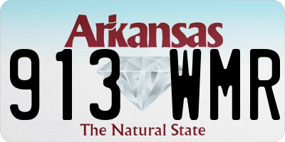 AR license plate 913WMR