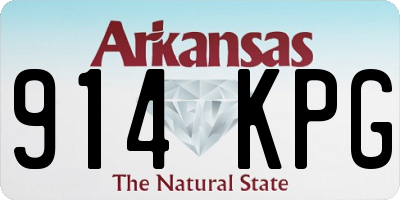 AR license plate 914KPG