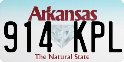 AR license plate 914KPL